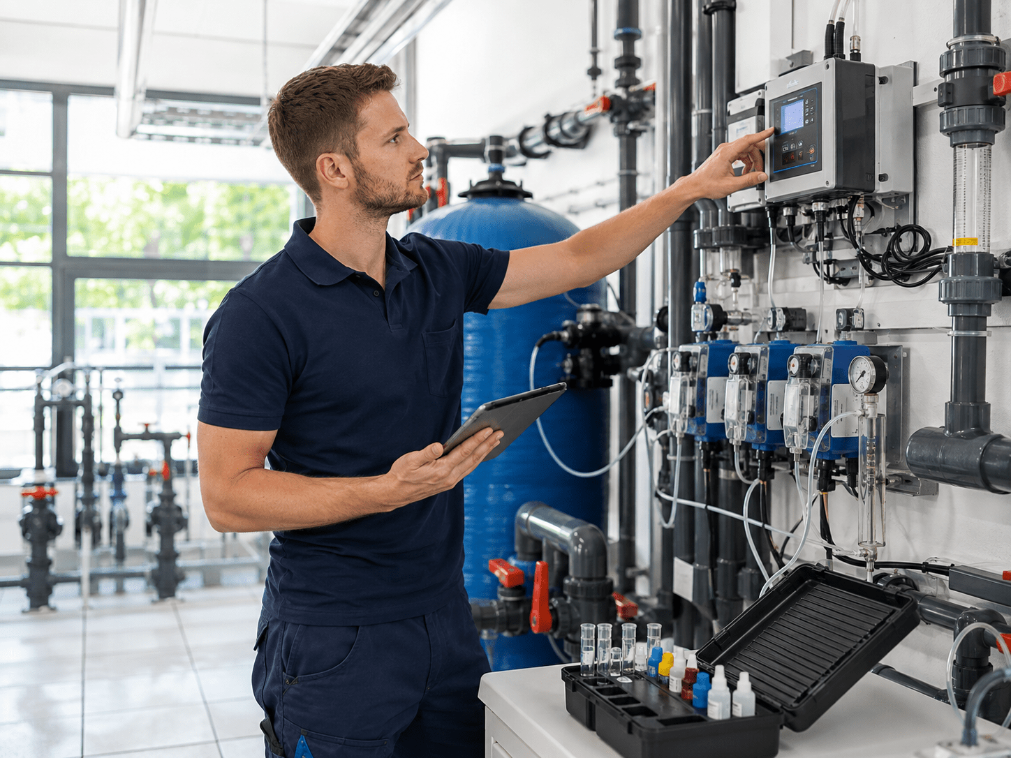 Schwimmbadtechnik und Wasseraufbereitung