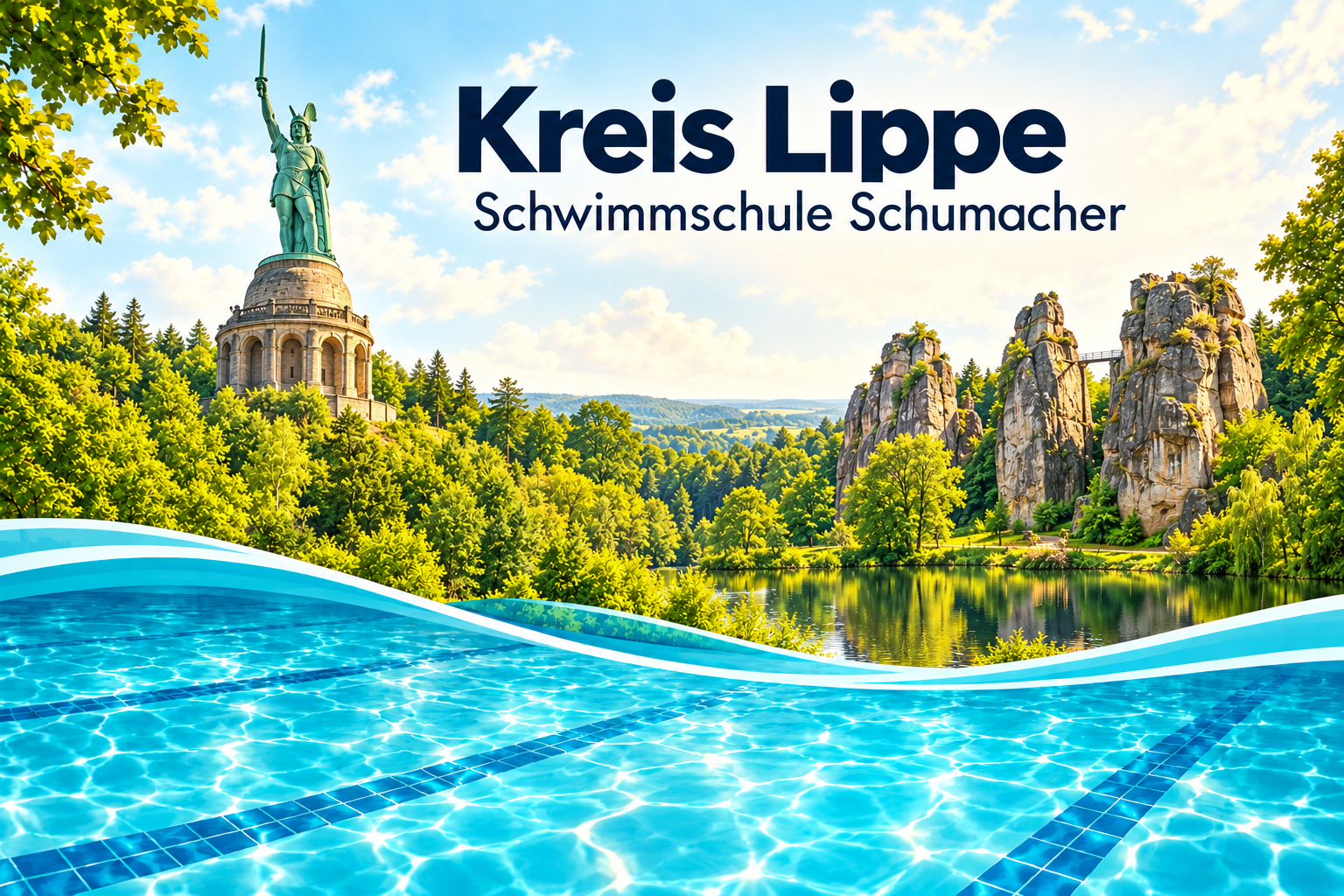 Schwimmkurse im Kreis Lippe